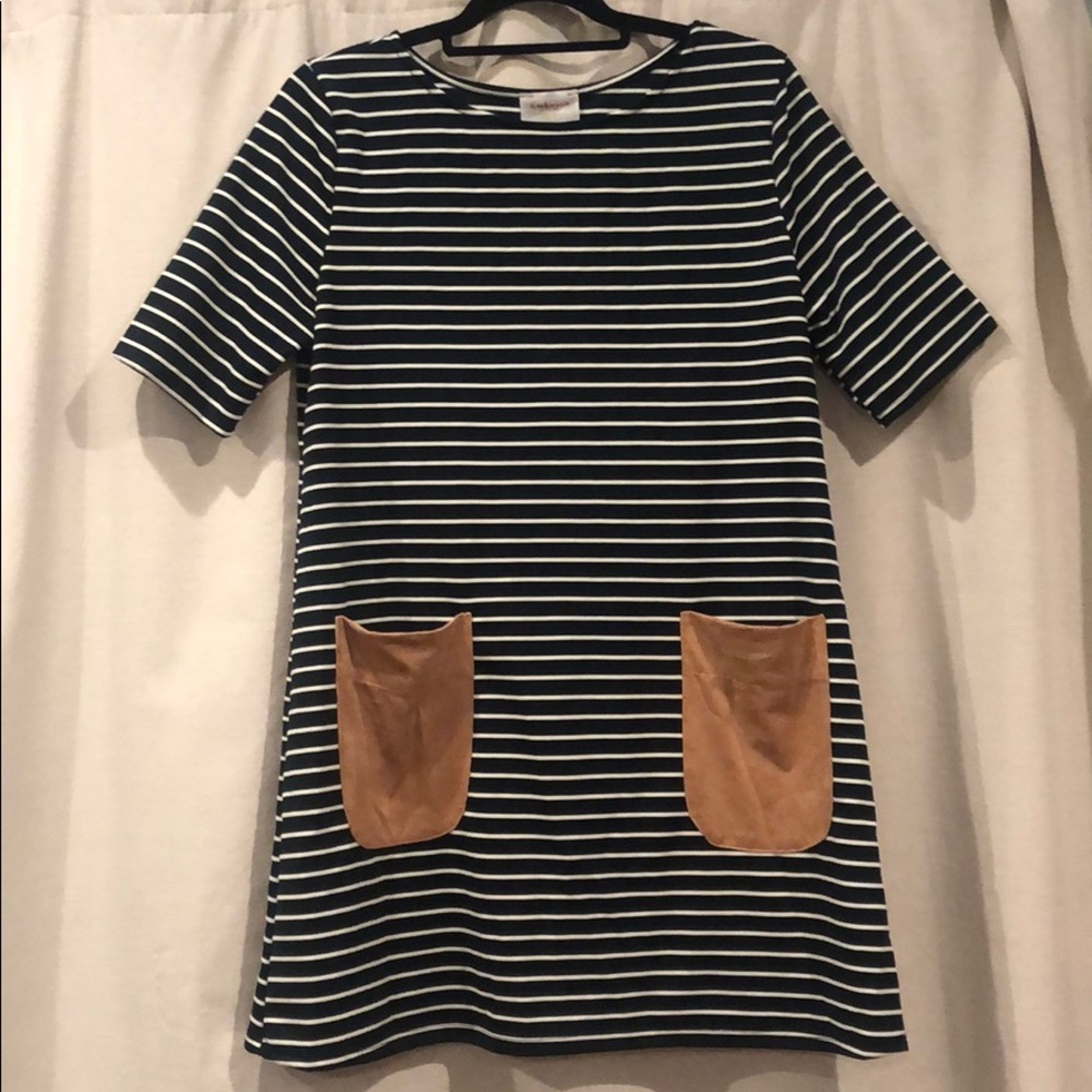 Navy Striped Tunic